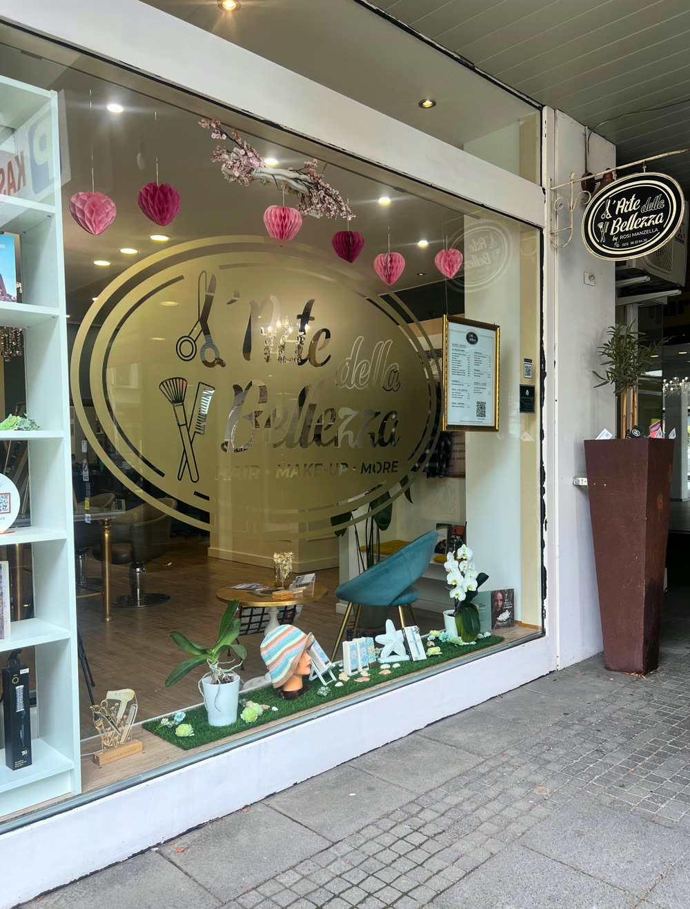 Salon-Innenansicht L'Arte della Bellezza