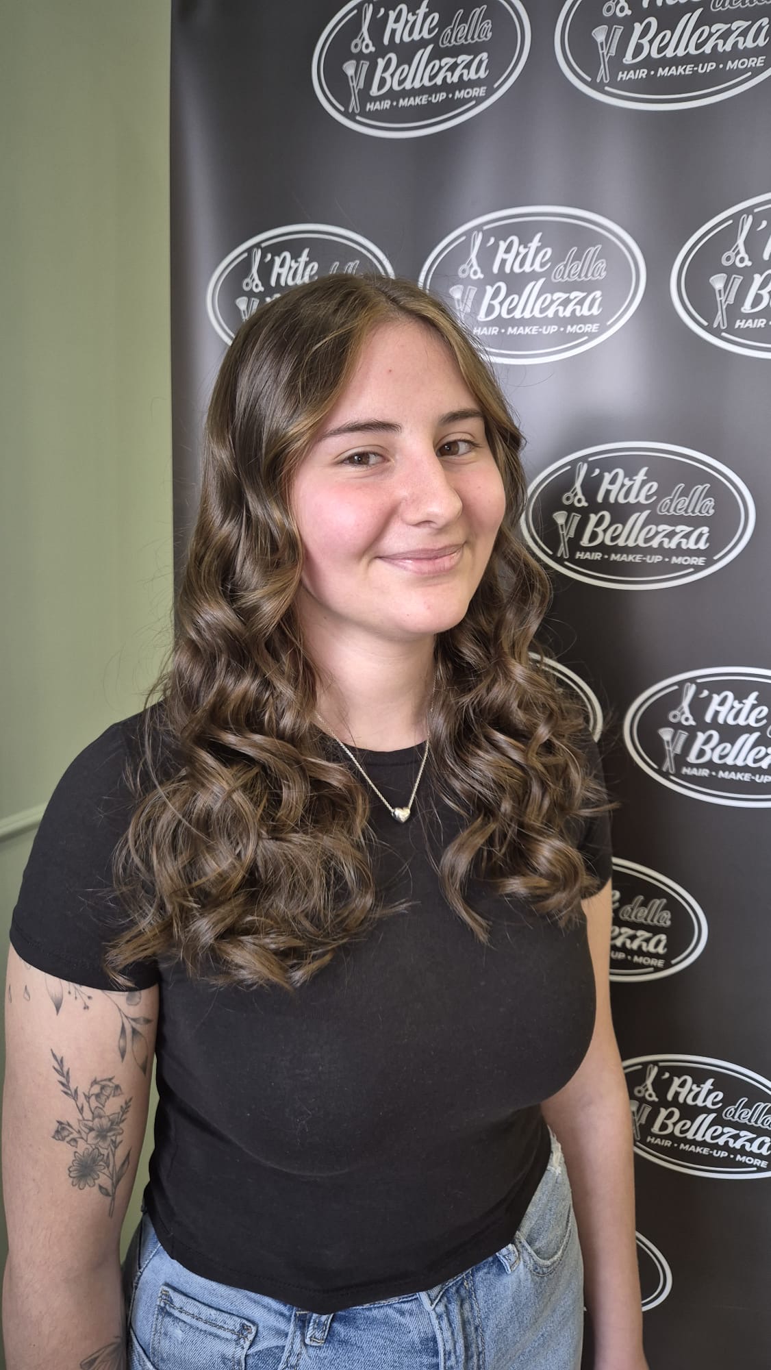 Locken-Styling bei L'Arte della Bellezza